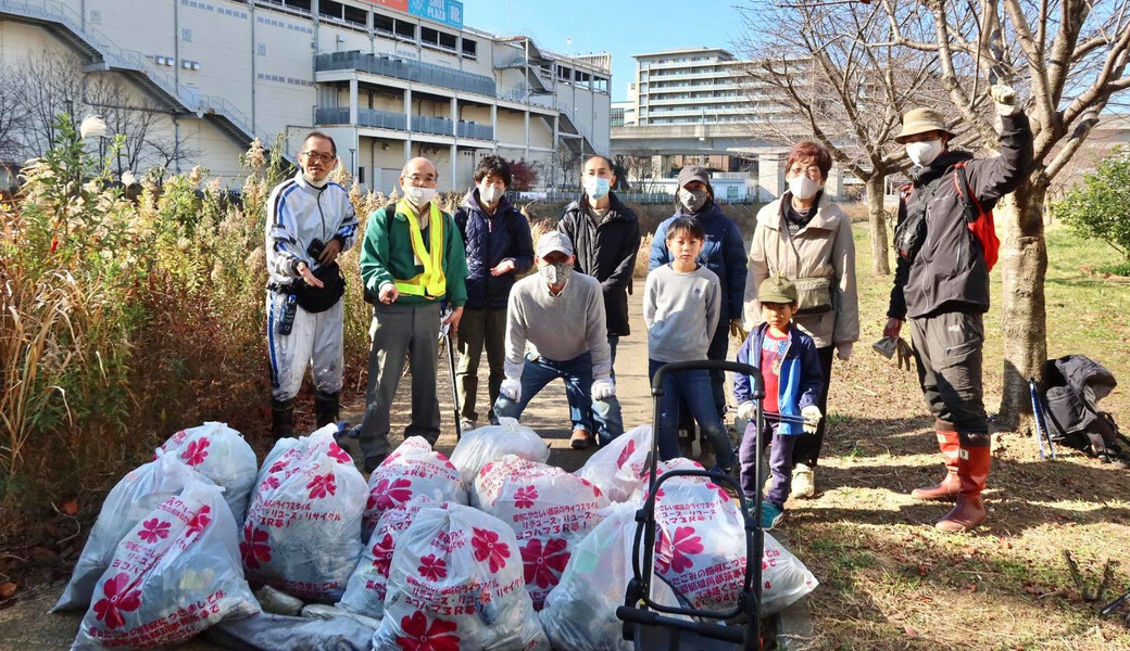早渕川ファンクラブ・定期美化活動 アイキャッチ
