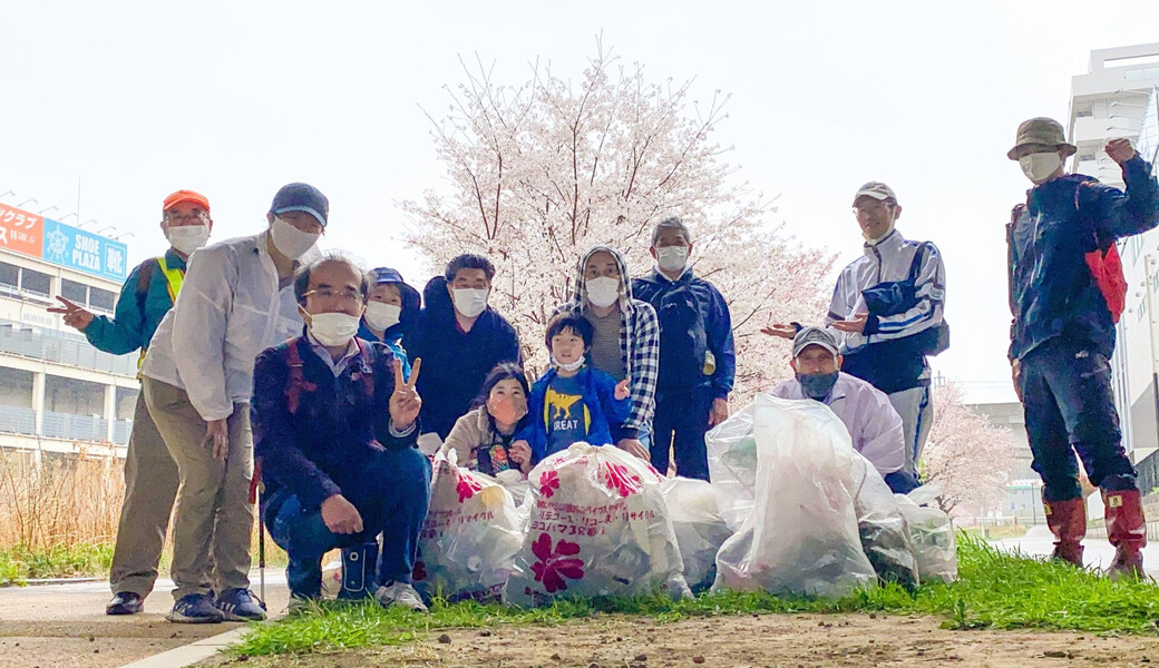 早渕川ファンクラブ・定期美化活動 アイキャッチ