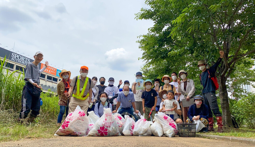 早渕川ファンクラブ・定期美化活動 アイキャッチ