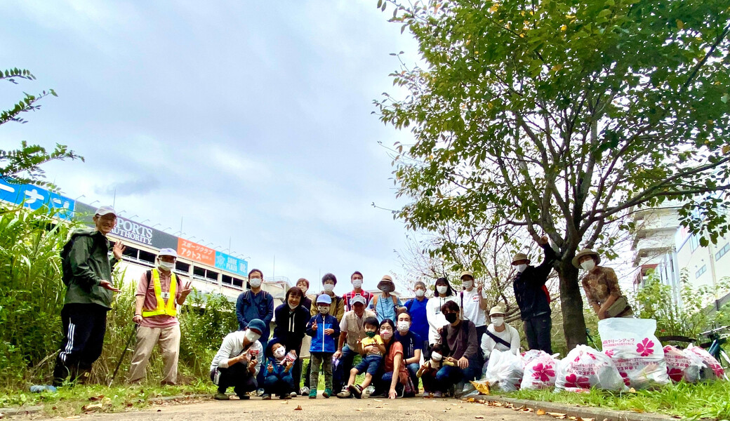 早渕川ファンクラブ・定期美化活動 アイキャッチ