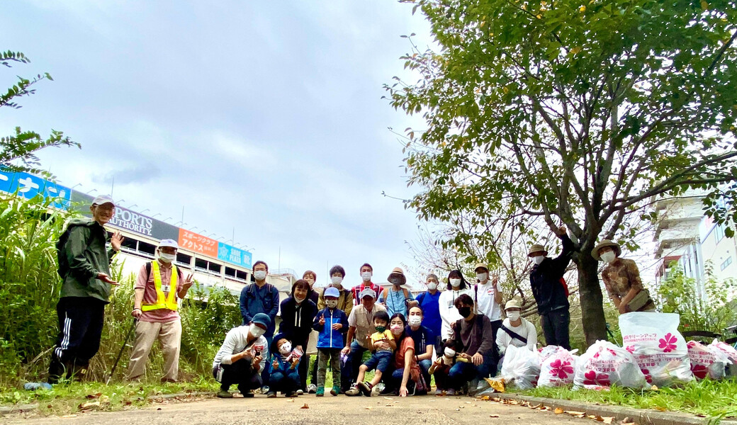 早渕川ファンクラブ・早渕川親水広場愛護会・定期美化活動 アイキャッチ