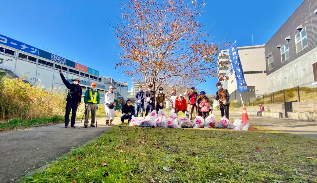 早渕川ファンクラブ・早渕川親水広場愛護会・定期美化活動 アイキャッチ