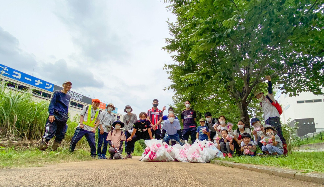 早渕川ファンクラブ・定期美化活動 レポート