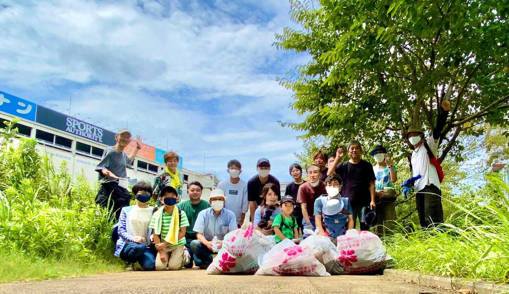 早渕川ファンクラブ・早渕川親水広場愛護会・定期美化活動 レポート