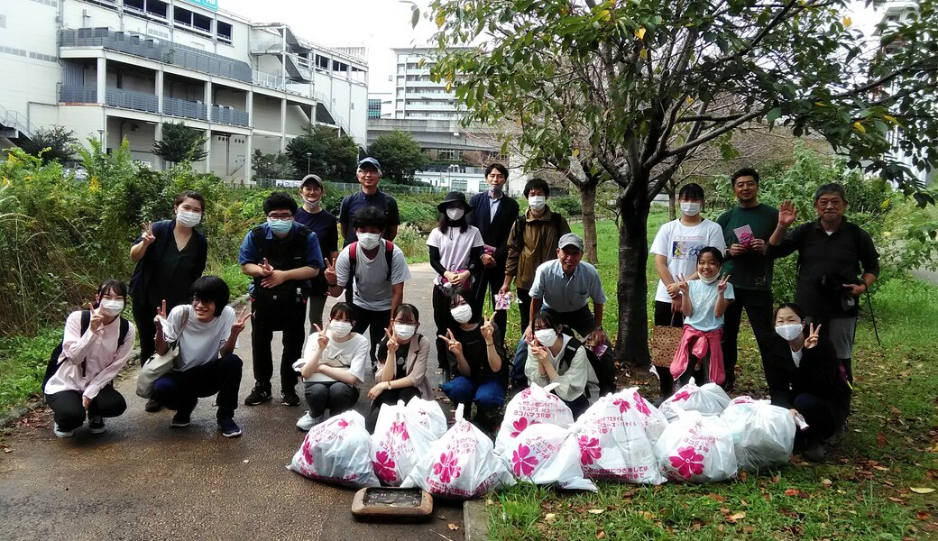 早渕川ファンクラブ・定期美化活動 レポート