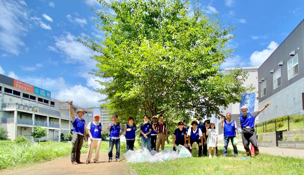 早渕川ファンクラブ・定期美化活動 レポート