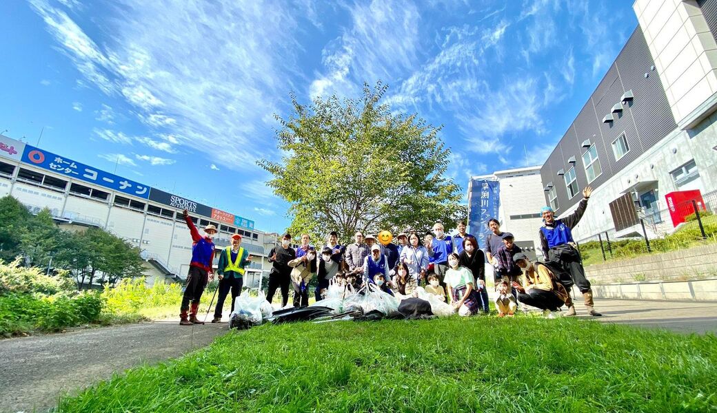 早渕川ファンクラブ・早渕川親水広場愛護会・定期美化活動 レポート