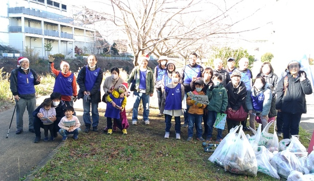 早渕川ファンクラブ・早渕川親水広場愛護会・定期美化活動 レポート