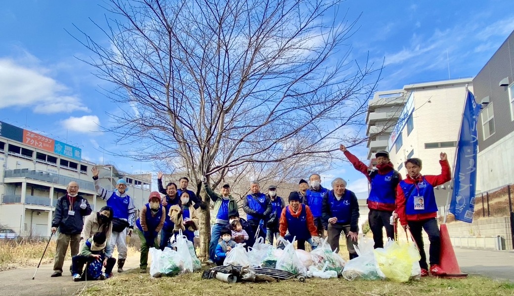 早渕川ファンクラブ・早渕川親水広場愛護会・定期美化活動 レポート