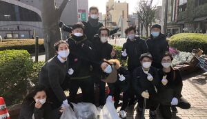 地域環境美化団体ひまわり　大井町周辺ゴミ拾い活動 アイキャッチ