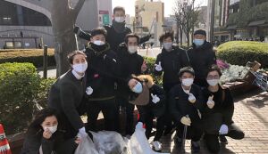 地域環境美化団体ひまわり　大井町周辺ゴミ拾い活動 アイキャッチ