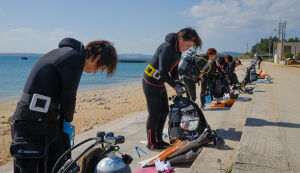 okinawa 海の日 水中クリーン アイキャッチ