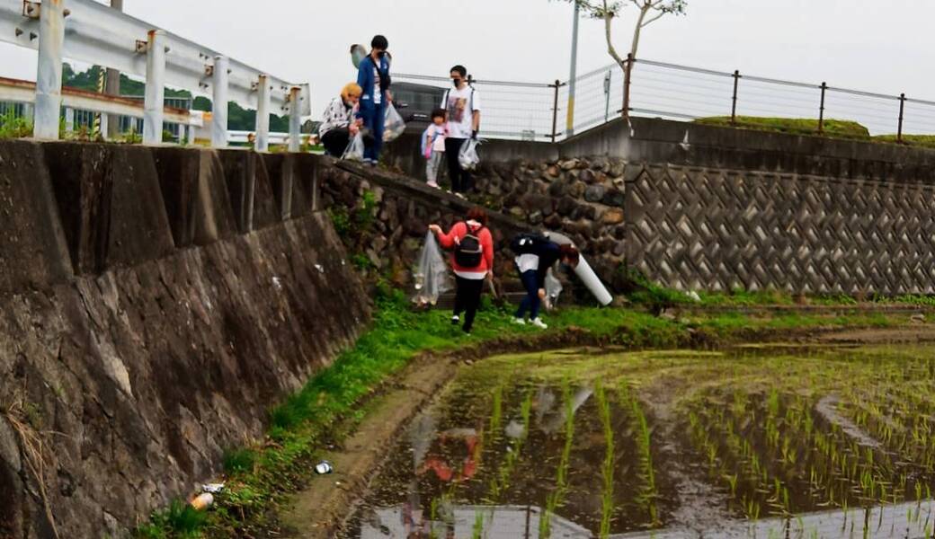 コラボday！福崎町ごみ拾い レポート
