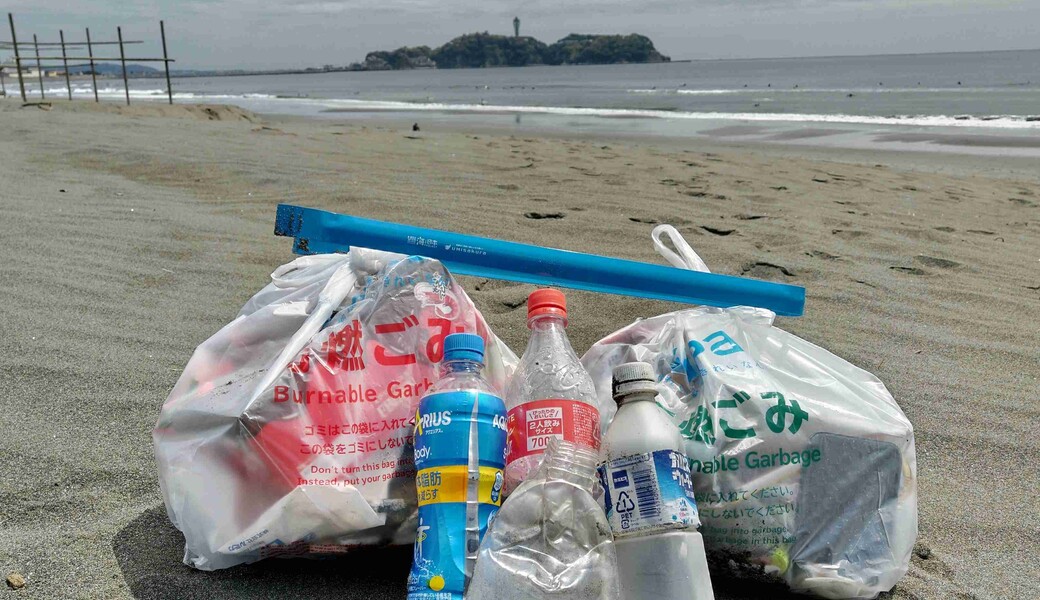 鵠沼海岸　ビーチクリーン レポート