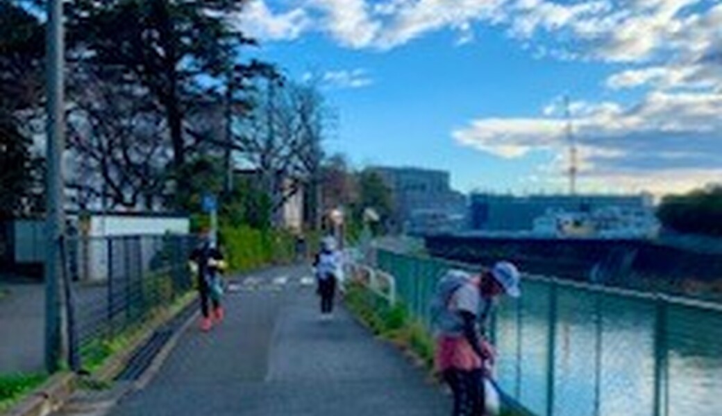 柏尾川沿いプロギング＆ウォーキングゴミ拾い レポート