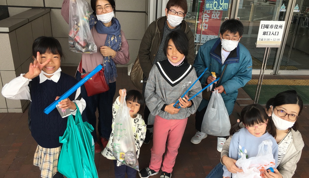 ゴミ拾い レポート