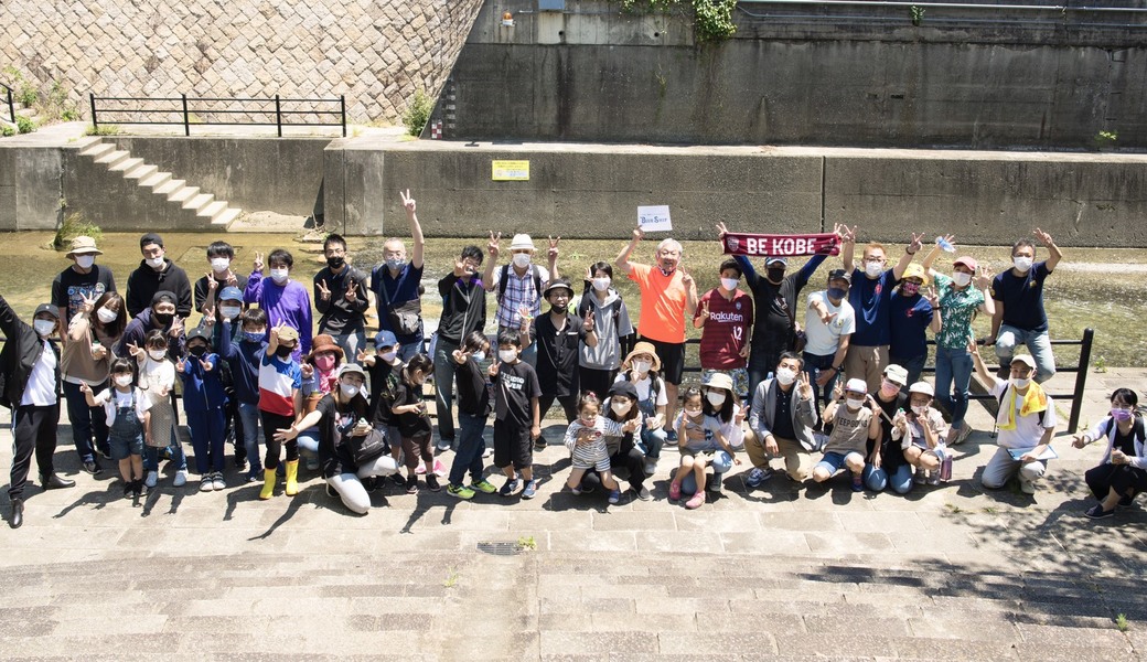 第5回　かるも川・新湊川のゴミ拾い アイキャッチ