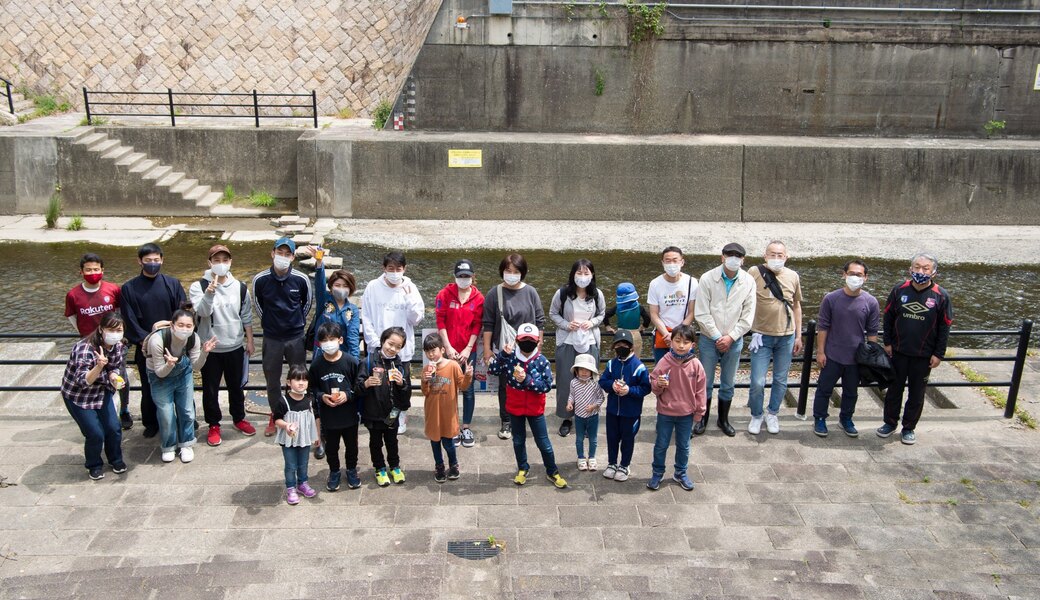 第三回　かるも川・新湊川公園ゴミ拾い (神戸長田) レポート
