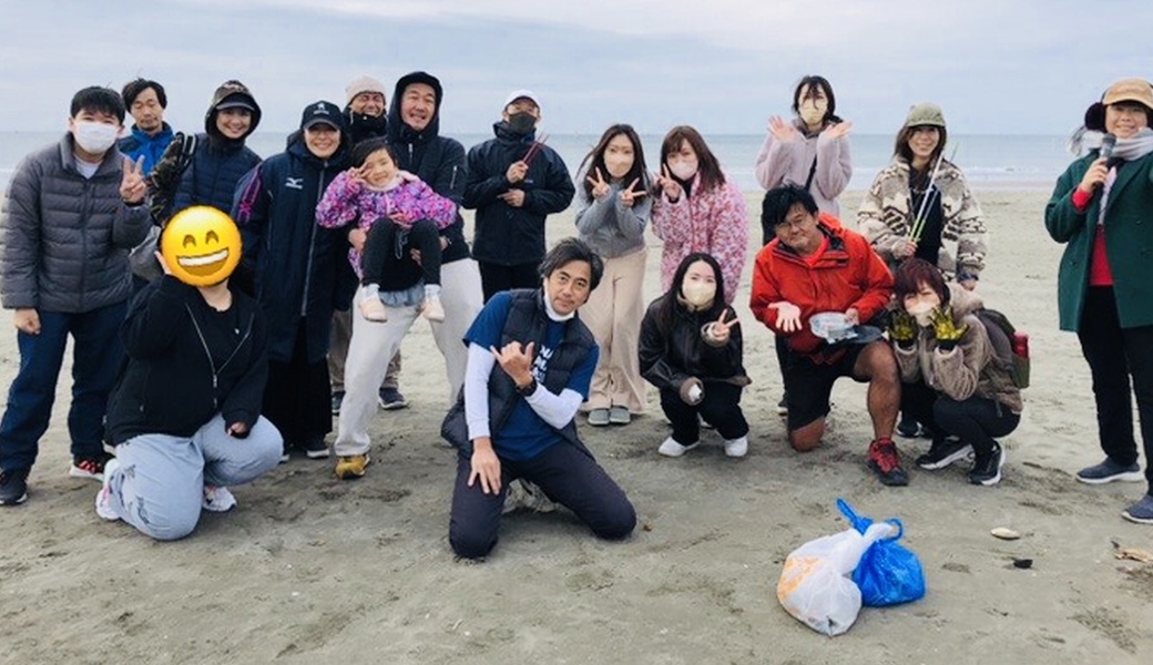 BEACH CLEAN & YOGA! ZAIMOKUZA+紙芝居 レポート