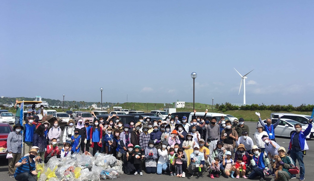 心がすっきり夢拾い・ビーチクリーン御前崎 レポート