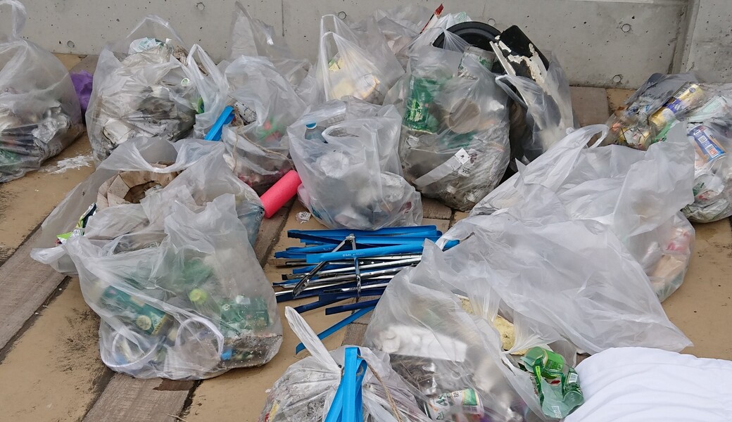 プラスチックゴミの世界in手賀沼 レポート