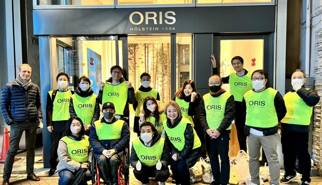 ORISクリーニングウォーク レポート