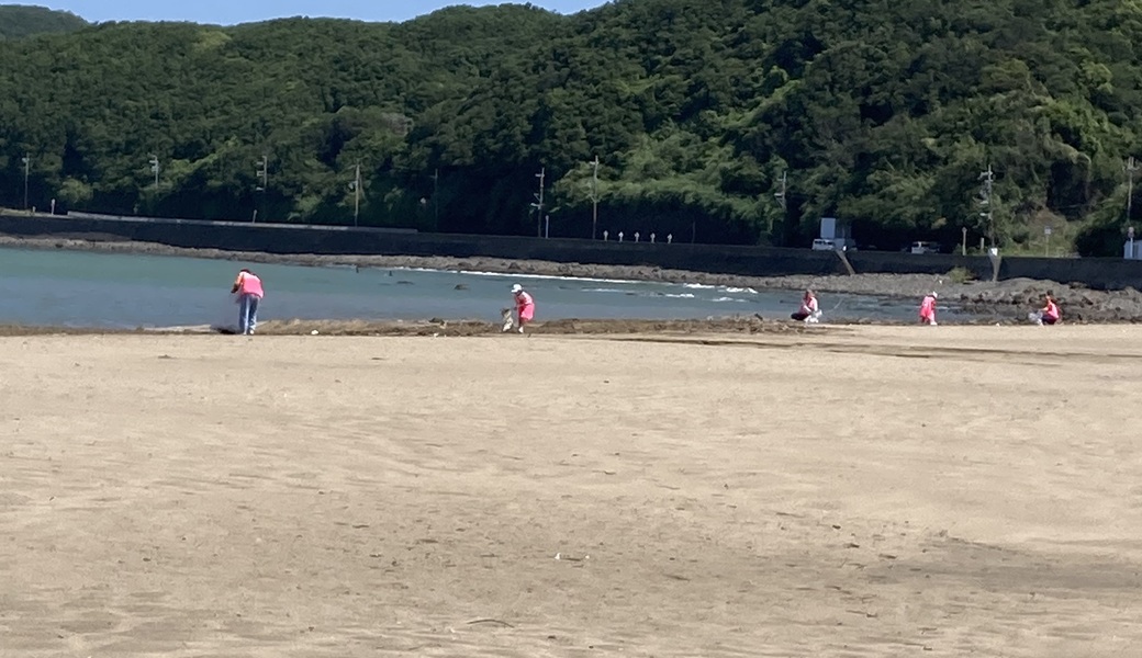 ビーチクリーン加太天理　加太海岸 レポート