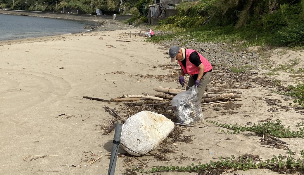 ビーチクリーン加太海岸 レポート