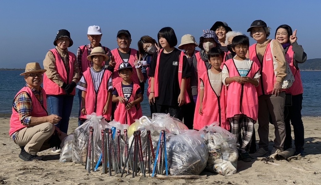ビーチクリーン加太天理　加太海岸 レポート