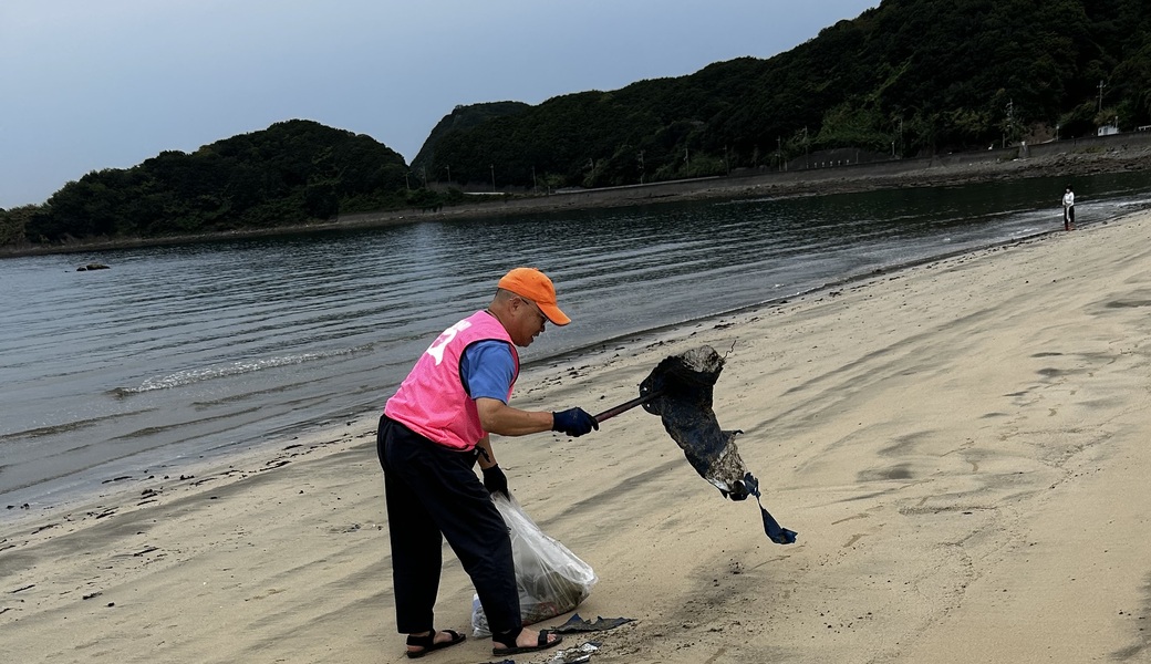 ビーチクリーン加太天理IN加太海岸 レポート