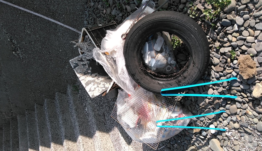 ビーチクリーン加太天理　 レポート