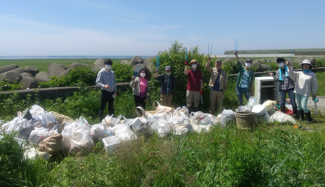 釧路おしゃべりゴミ拾い同好会 in 大楽毛海岸 アイキャッチ