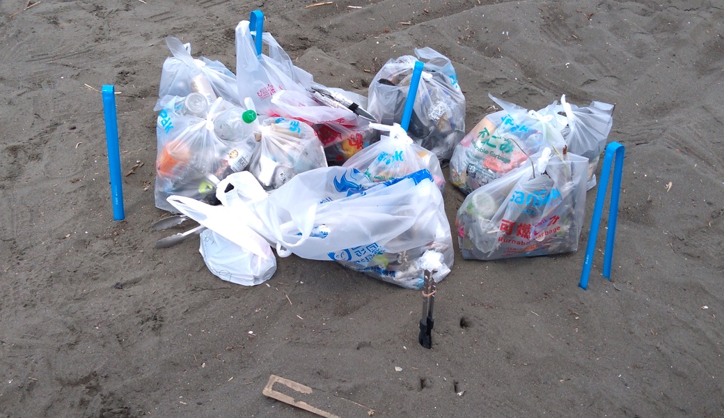 江の島海岸清掃ボランティア募集 レポート