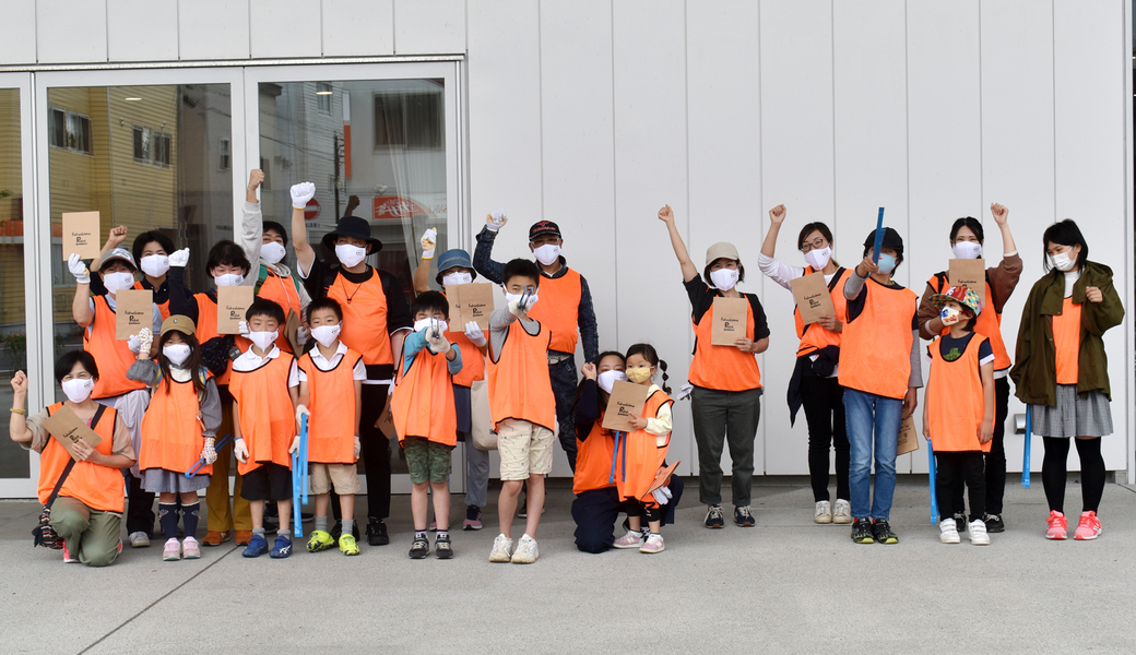 ふくポケkokoyoriみんなでごみ拾い レポート