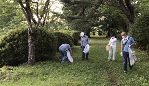 朝のウォーキングで、近所のゴミ拾い アイキャッチ