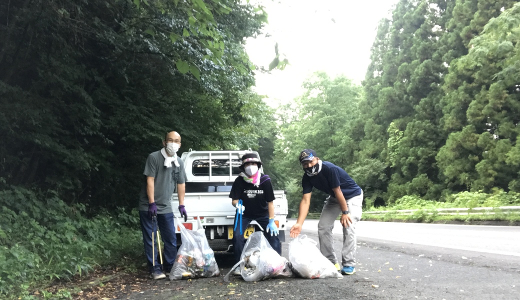 夕涼ウォーキングでゴミ拾い アイキャッチ