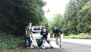 夕涼ウォーキングでゴミ拾い アイキャッチ