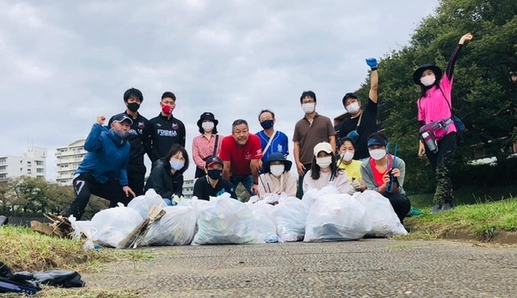 第13回柏尾川ファンクラブ美化活動 アイキャッチ