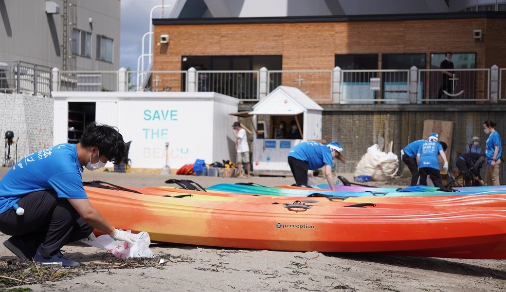 海の日 アオモリごみ拾い隊 at A-FACTORY レポート