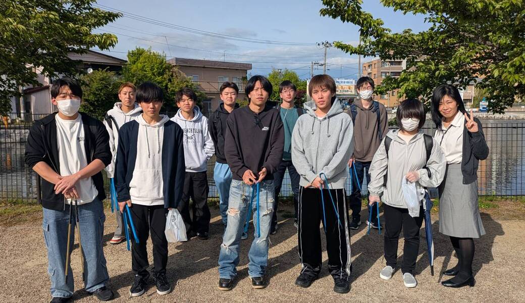 ふくポケ・公園ゴミ拾い レポート