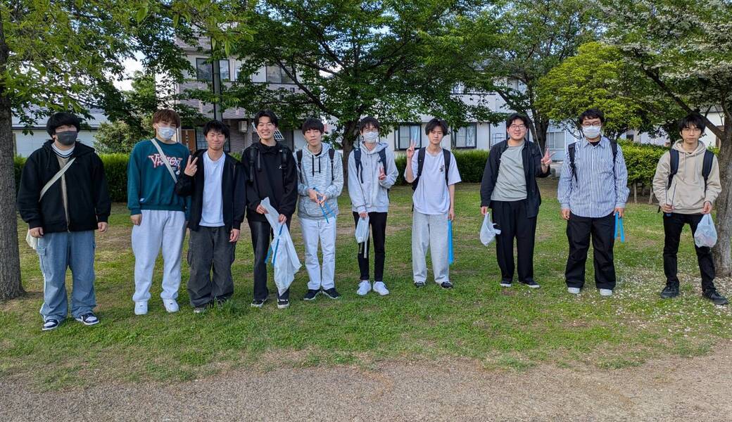 ふくポケ・公園ゴミ拾い レポート