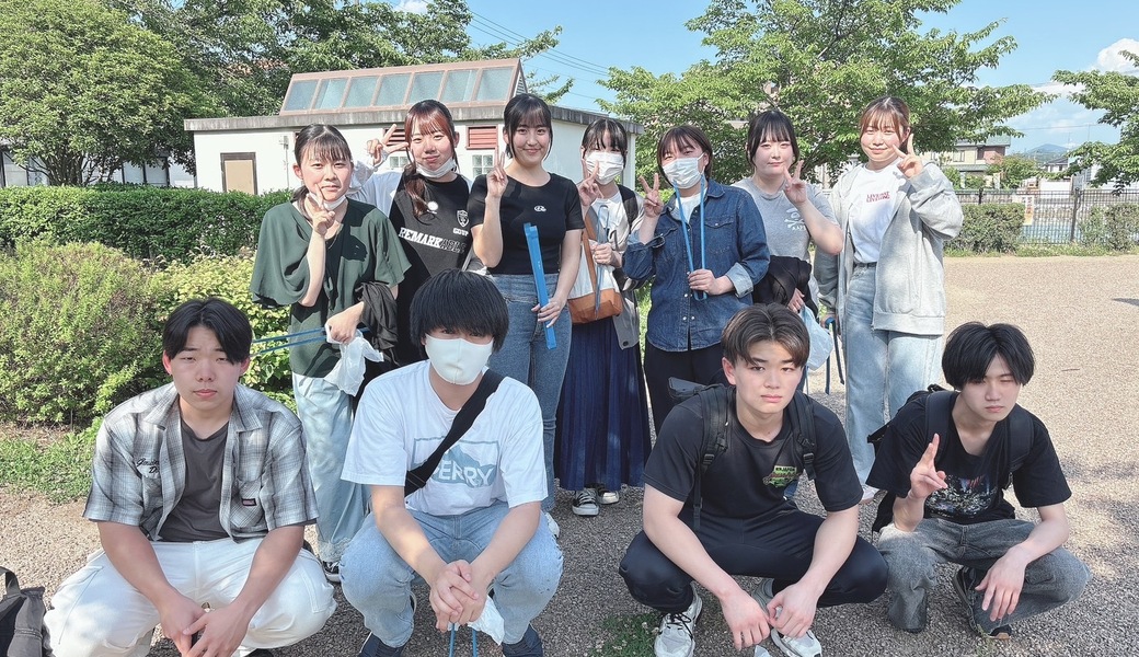 ふくポケ・公園ゴミ拾い レポート