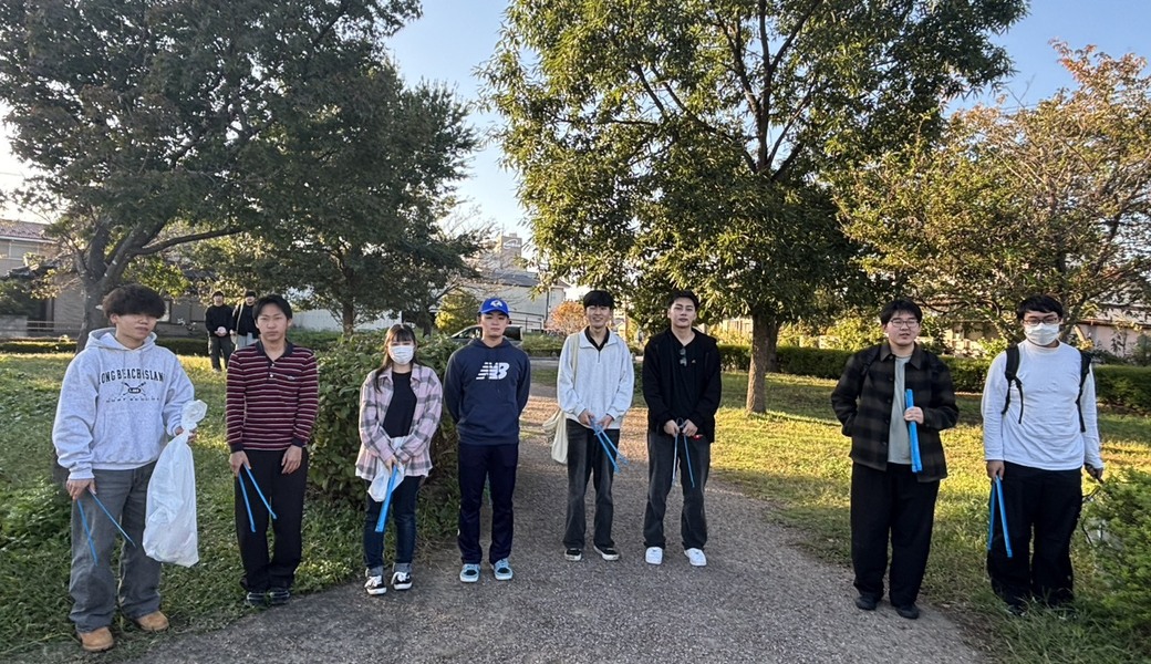 ふくポケ・公園ゴミ拾い レポート