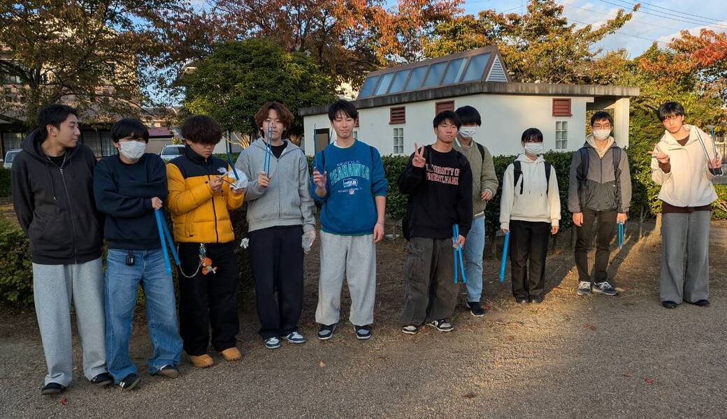 ふくポケ・公園ゴミ拾い レポート