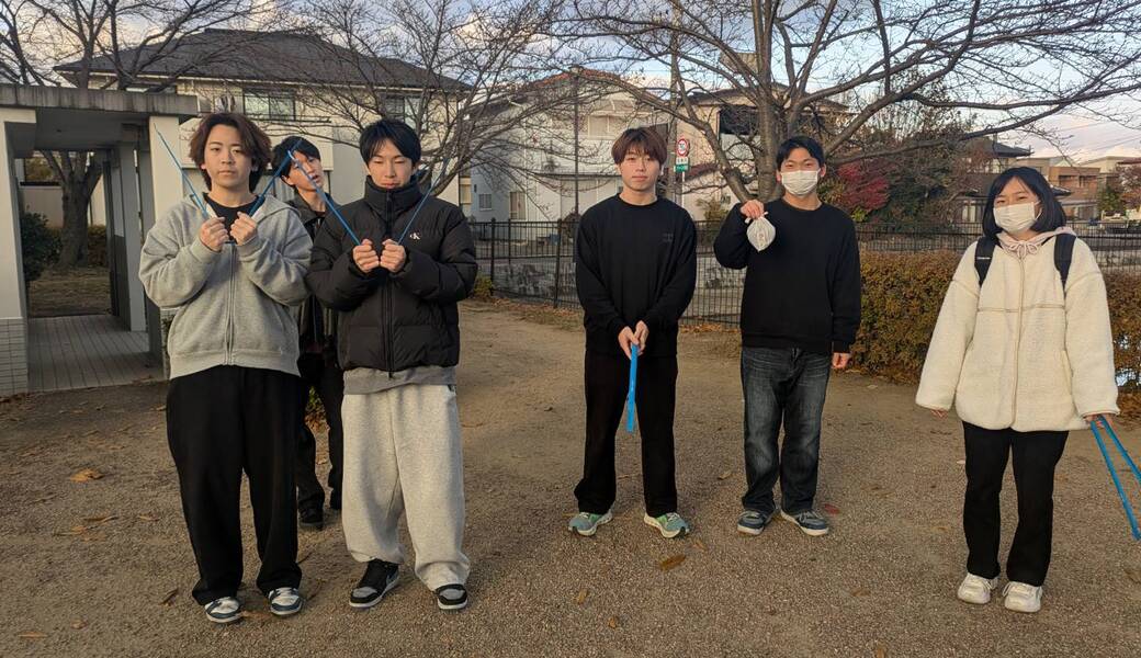 ふくポケ・公園ゴミ拾い レポート