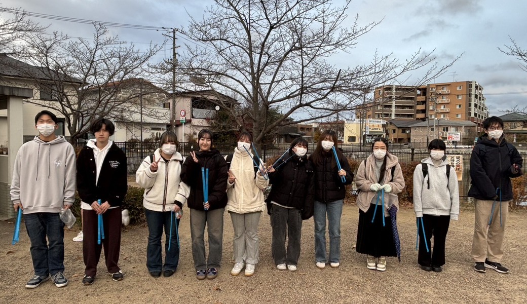 ふくポケ・公園ゴミ拾い レポート