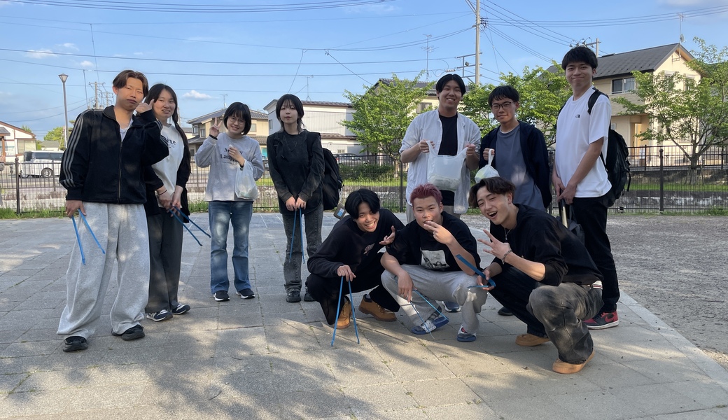 ふくポケ・公園ゴミ拾い レポート