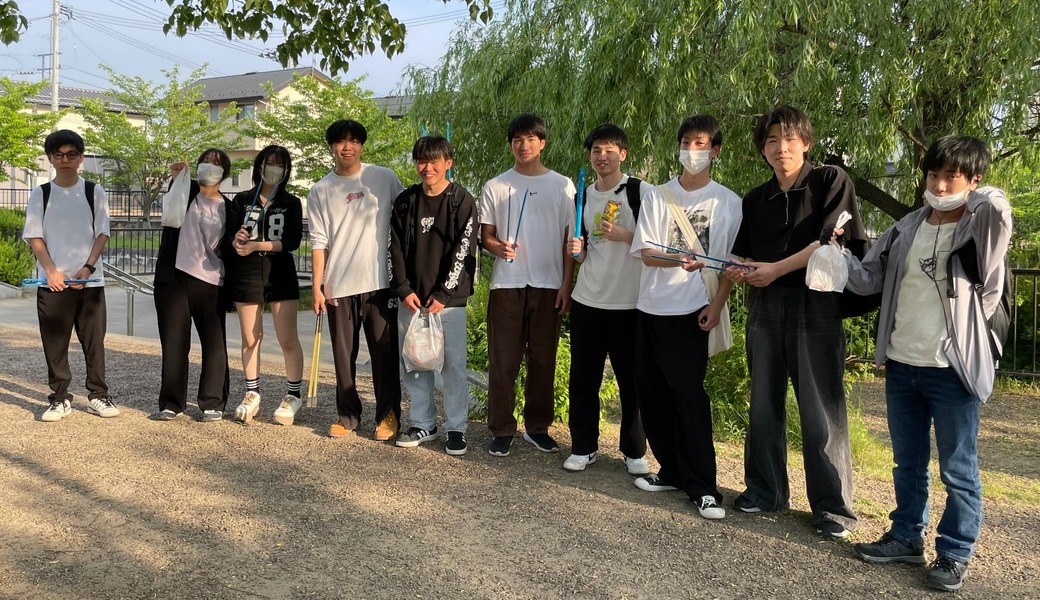 ふくポケ・公園ゴミ拾い レポート