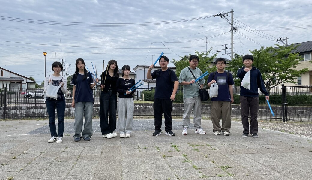 ふくポケ・公園ゴミ拾い レポート