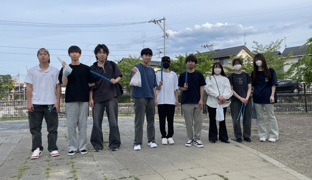 ふくポケ・公園ゴミ拾い レポート